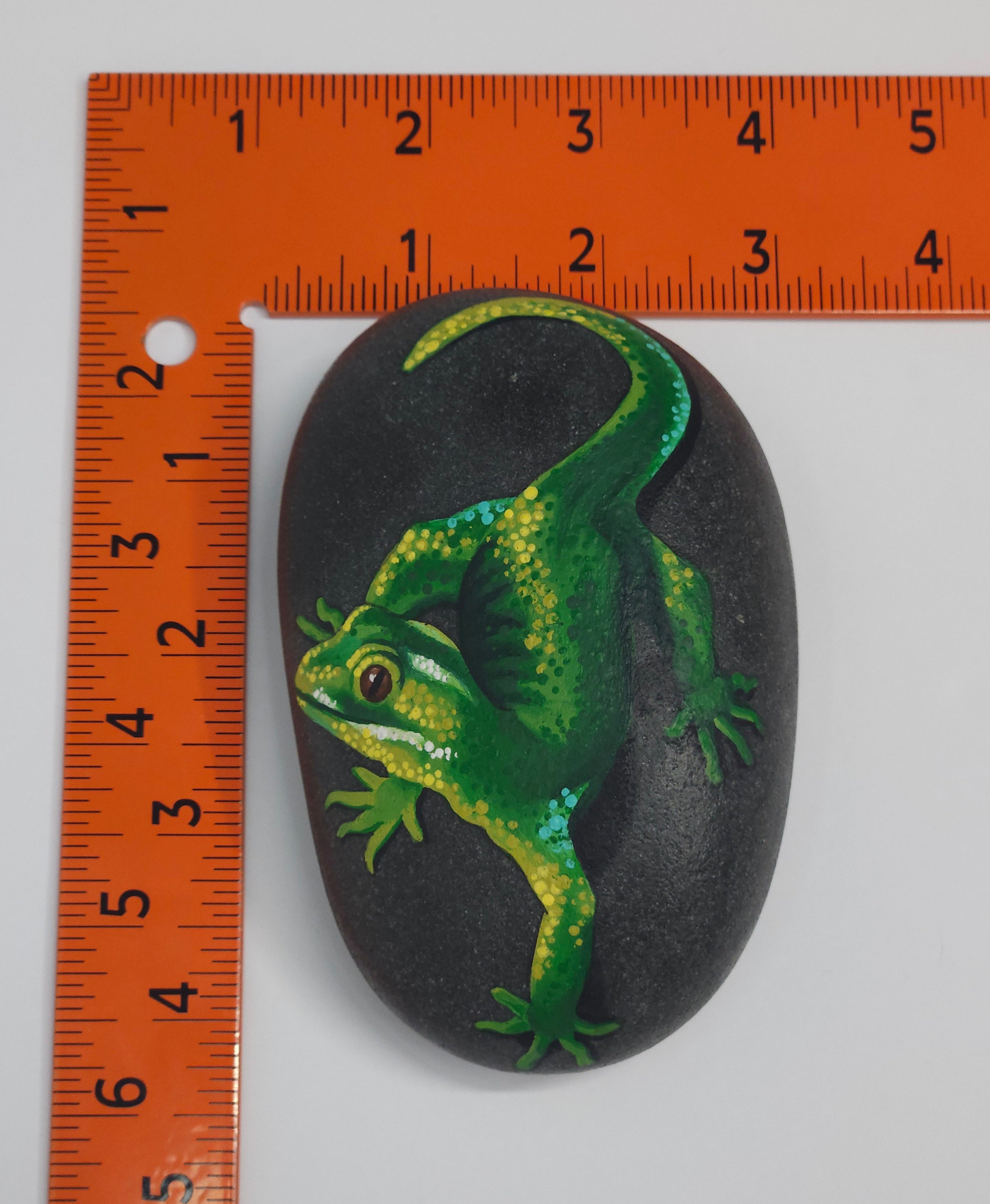 "Gecko", Painted Rock